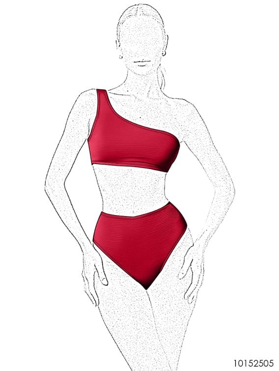 MOLDE TRAJE DE BAÑO 2 PIEZAS MUJER 2505