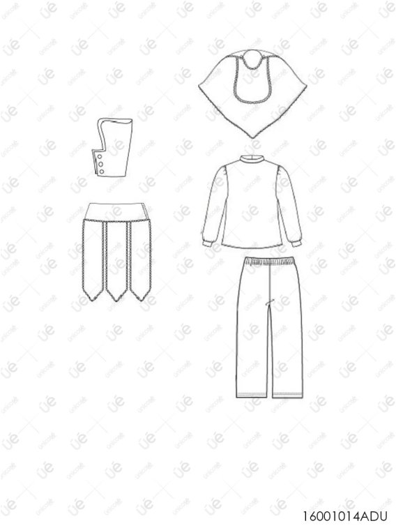 CONJUNTO CAPORAL ADULTO RT 1014