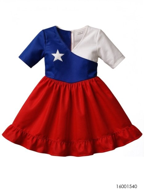 MOLDE: VESTIDO HUASA BEBE RT 1540