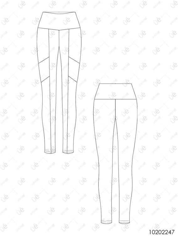 MOLDE DEPORTE CALZA MUJER 2247