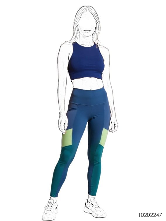 MOLDE DEPORTE CALZA MUJER 2247