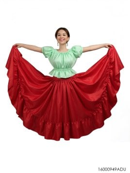 VESTIDO BAILE VENEZUELA ADULTO RT  0949