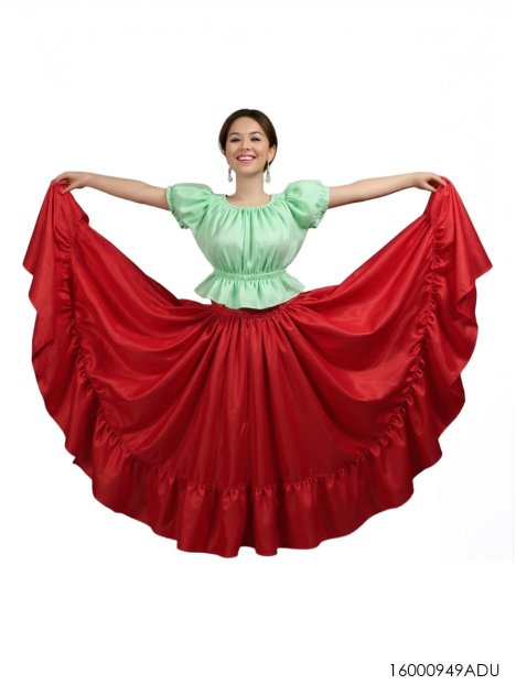 VESTIDO BAILE VENEZUELA ADULTO RT  0949