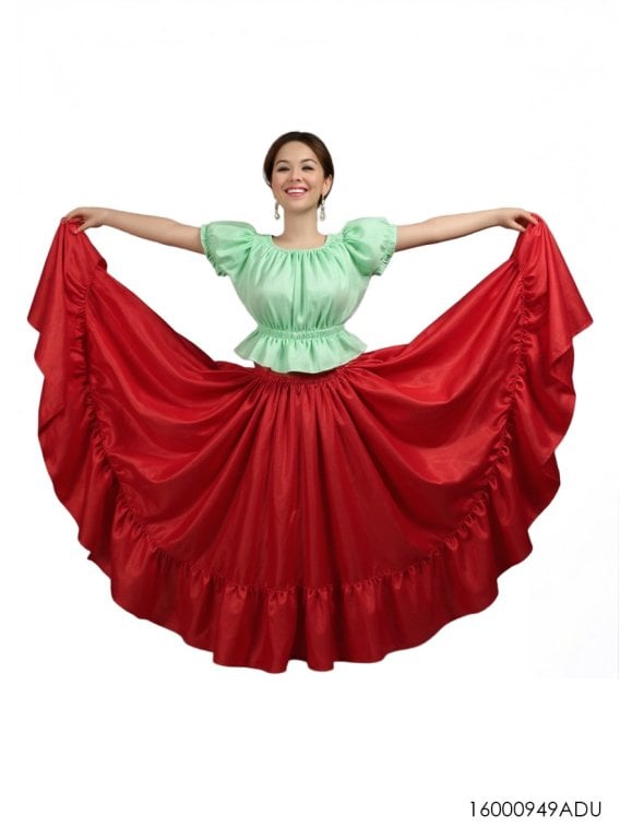 VESTIDO BAILE VENEZUELA ADULTO RT  0949