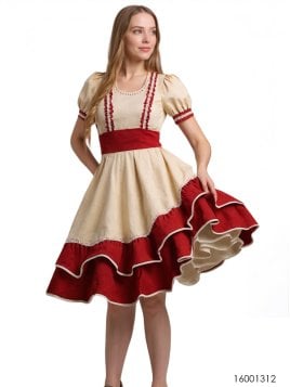 VESTIDO DE HUASA RT 1312