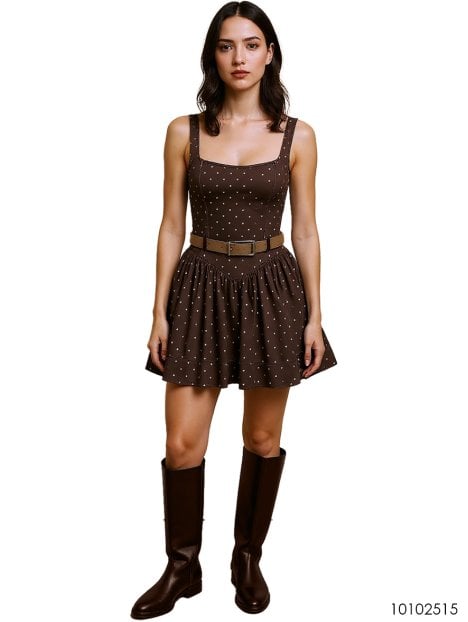 MOLDE VESTIDO MINI MUJER 2515