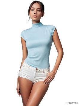 MOLDE POLERA CUELLO ALTO MUJER 2501