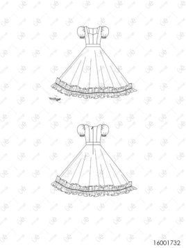 VESTIDO HUASA CHINA RT 1732