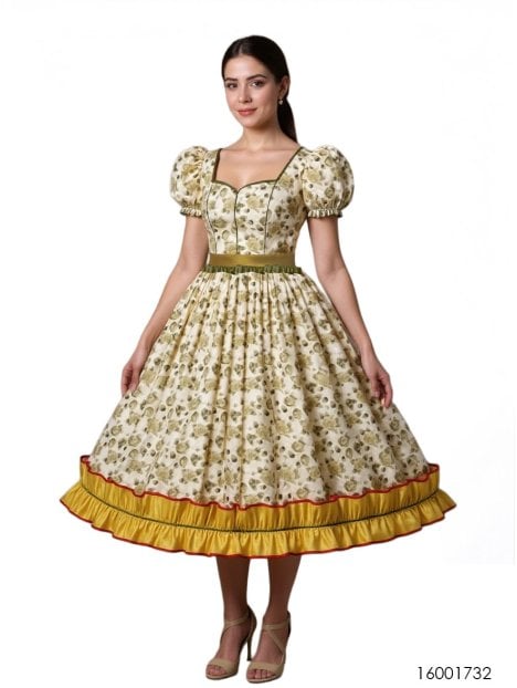 VESTIDO HUASA CHINA RT 1732