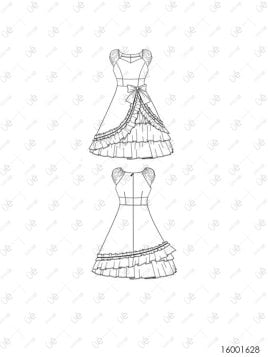 VESTIDO DE HUASA CHINA 1628