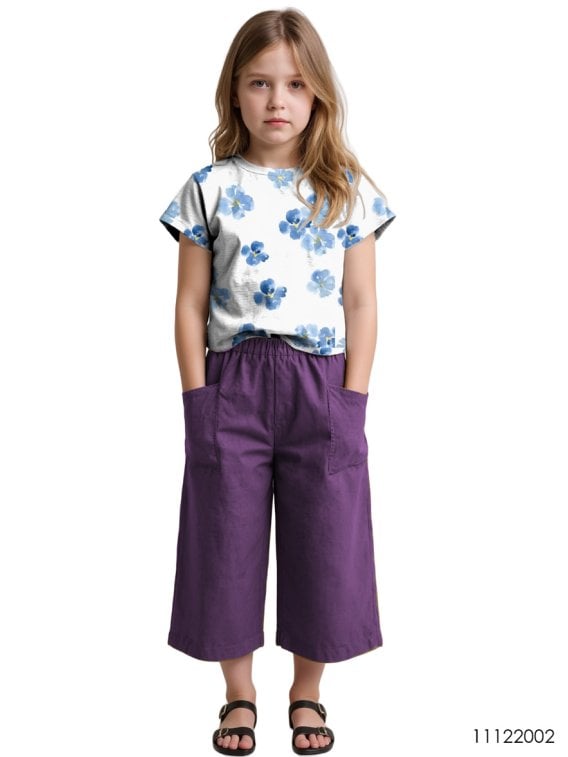 MOLDE PANTALON BASICO NIÑA 2002