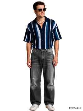 MOLDE PANTALON JEAN BAGGY HOMBRE 2403