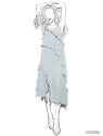 MOLDE VESTIDO MIDI MUJER 2306