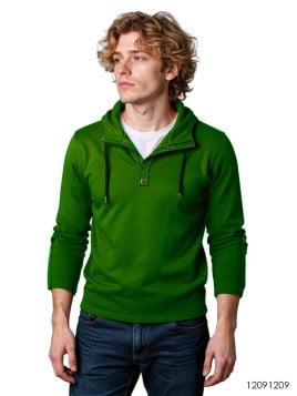 POLERA CON GORRO HOMBRE 1209