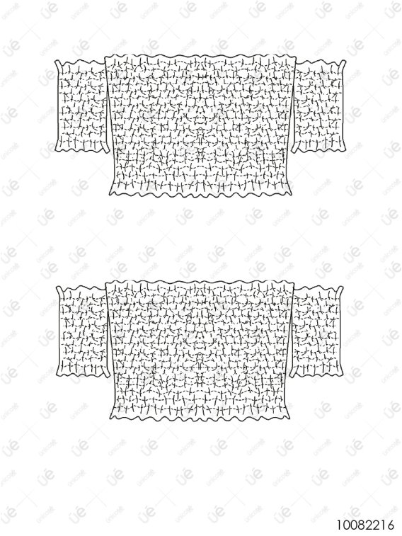 MOLDE TOP ELASTICADO MUJER 2216