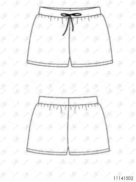 MOLDE SHORT NIÑA 1502