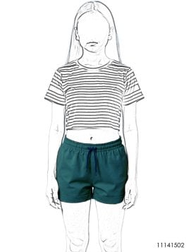 MOLDE SHORT NIÑA 1502