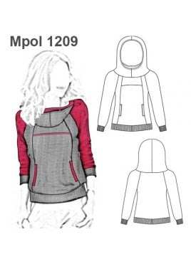 POLERON RAGLAN MUJER 1209