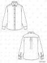 MOLDE CAMISA CLASICA HOMBRE 2501