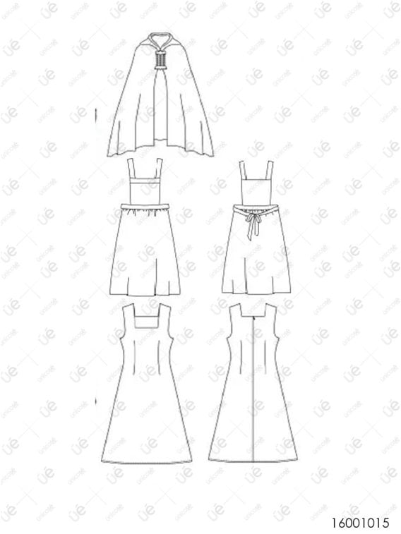 MOLDE CONJUNTO MAPUCHE RT 1015.