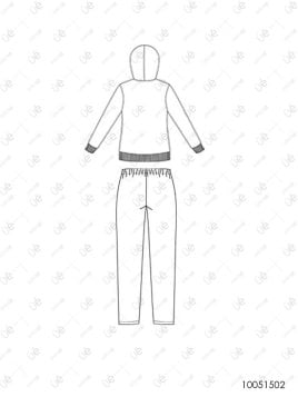 BUZO BASICO MUJER 1502