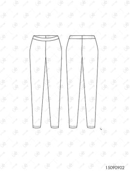 PANTALON CALZA SIN COSTURA NIÑA 1001