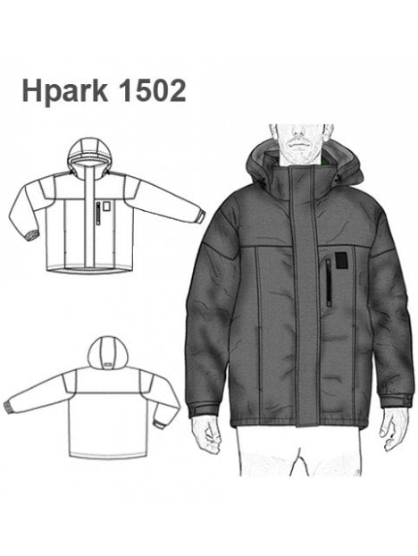 PARKA IMPERMEABLE HOMBRE