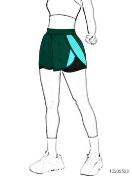 MOLDE DEPORTE SHORT MUJER 2523