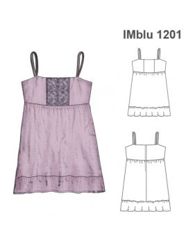 BLUSA ENCAJE CENTRO BUSTO