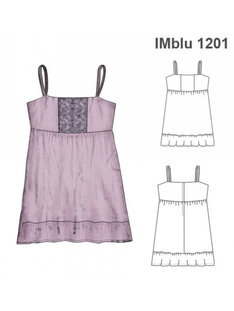 BLUSA ENCAJE CENTRO BUSTO