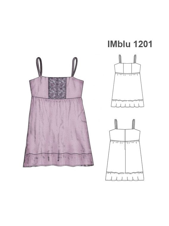 BLUSA ENCAJE CENTRO BUSTO