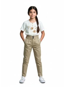 MOLDE PANTALON CLASICO NIÑA 2401