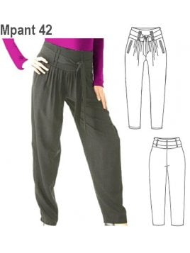 PANTALON BABUCHA MUJER 0942