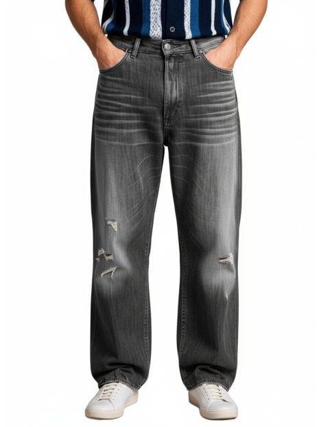 MOLDE PANTALON JEAN BAGGY HOMBRE 2403