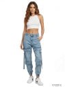 MOLDE PANTALON CARGO MUJER 2312