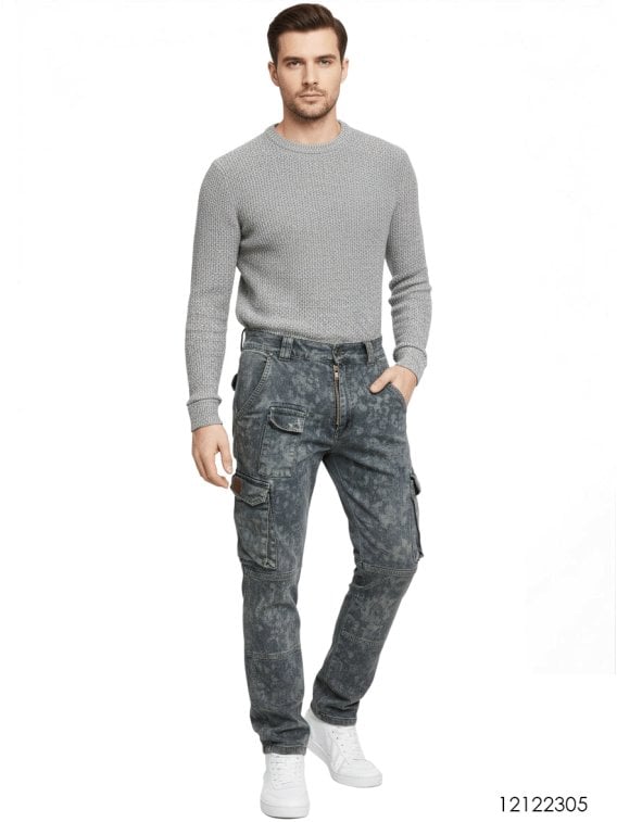 MOLDE PANTALON CARGO HOMBRE 2305