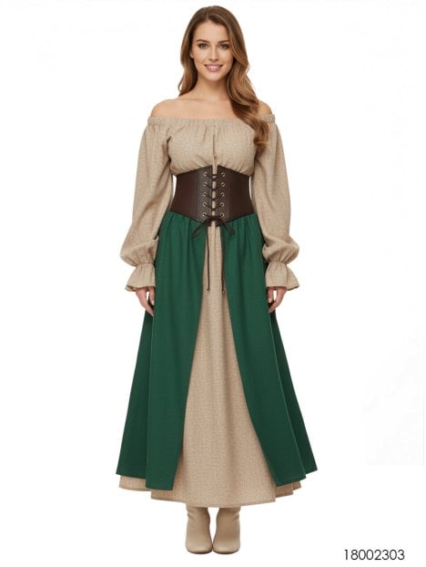 MOLDE DISFRAZ VESTIDO MEDIEVAL 2303
