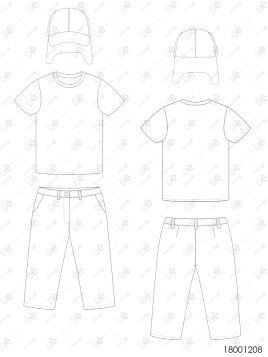 MOLDE DISFRAZ PERSONAJE TV 1208