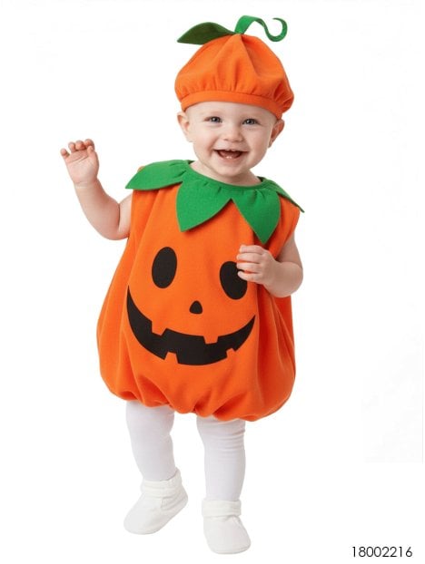 MOLDE DISFRAZ DE CALABAZA BEBE 2216