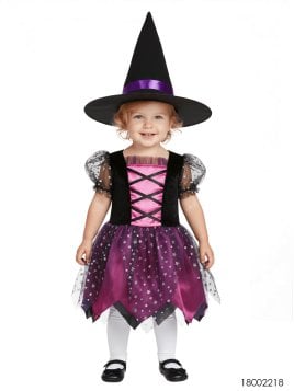 MOLDE DISFRAZ DE BRUJA BEBE 2218