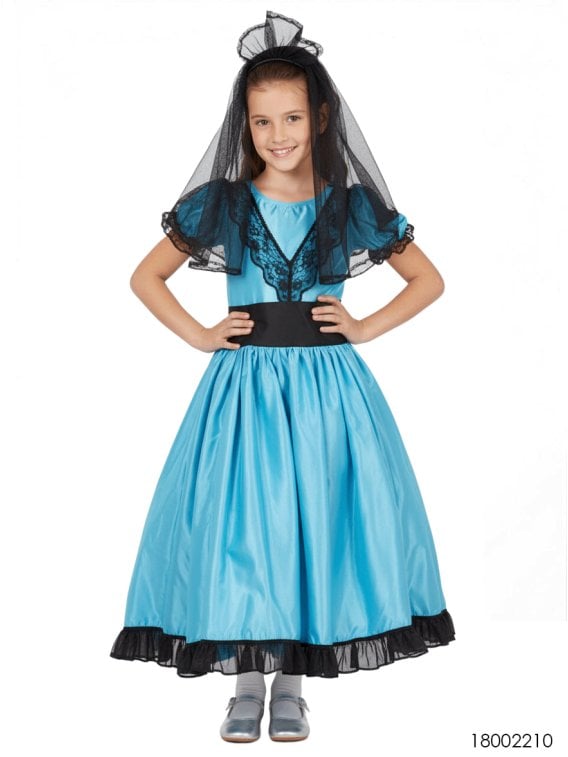 MOLDE DISFRAZ DAMA ANTIGUA 2210