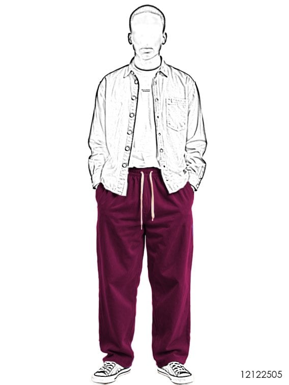 MOLDE PANTALON BASICO HOMBRE 2505