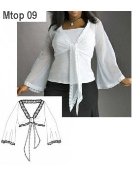 MANGAS CON LAZO MUJER