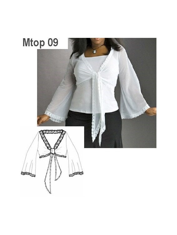 MANGAS CON LAZO MUJER