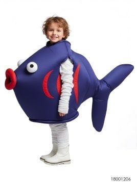 DISFRAZ DE PEZ INFANTIL 1206