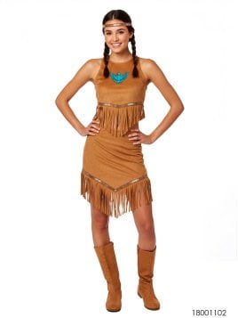 DISFRAZ DE INDIECITA 1102