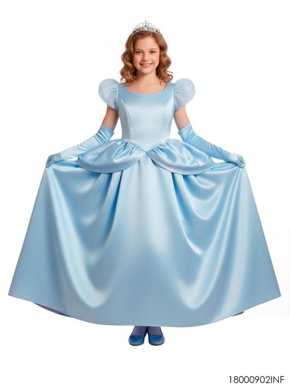 DISFRAZ INFANTIL PRINCESA DE CUENTO D 0902