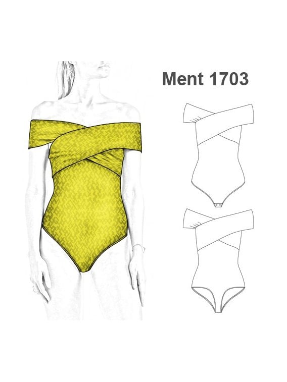 BODYSUIT SIN HOMBROS MUJER