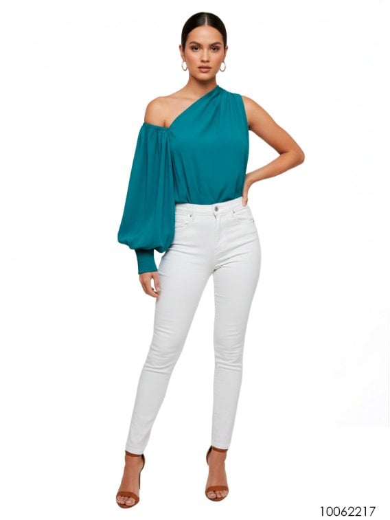 MOLDE BLUSA ASIMETRICA MUJER 2217