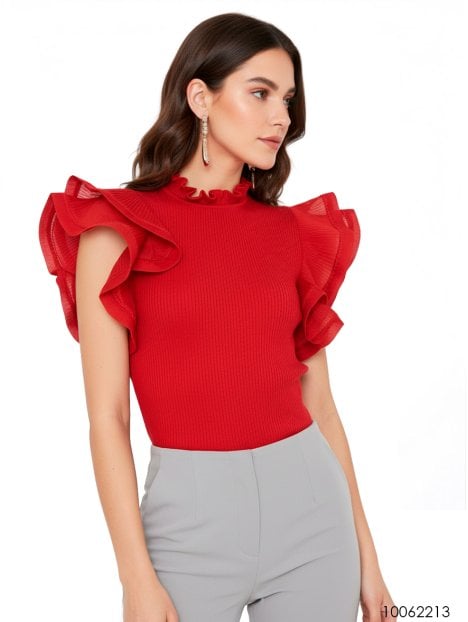 MOLDE BLUSA CERRADA MUJER 2213